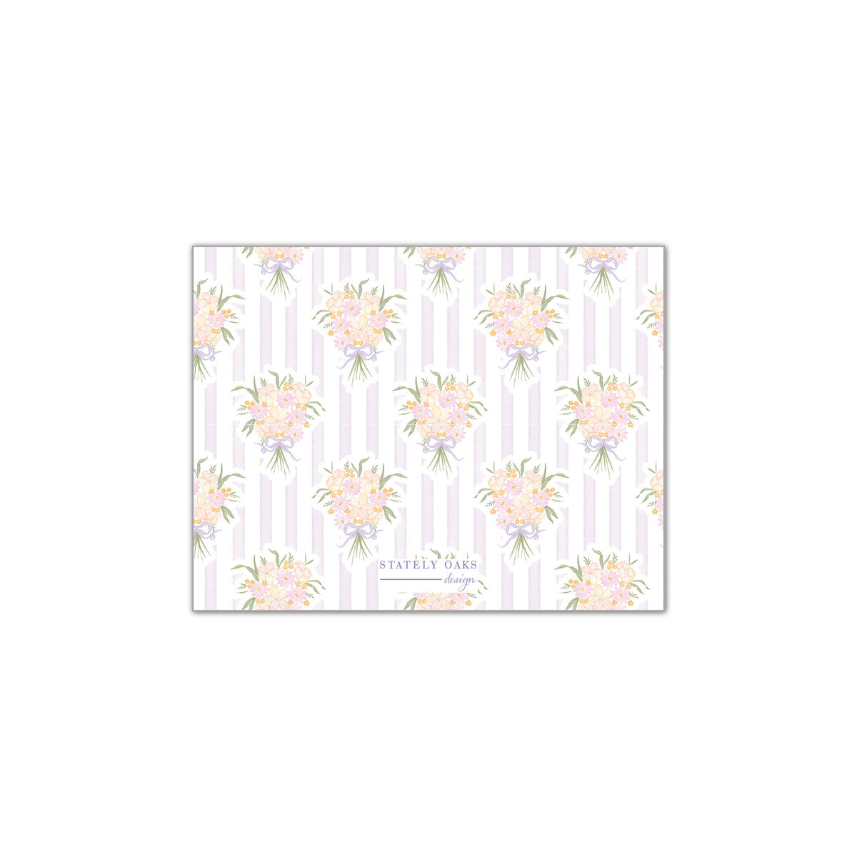Lavender Bouquet Notecard
