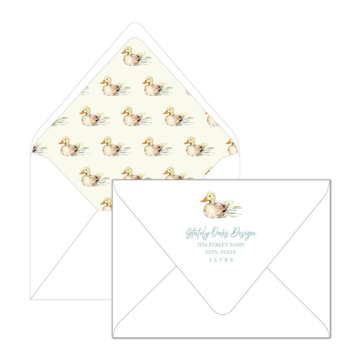 Duckling Invitation