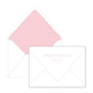 Pink Ribbon and Rose Crest Invitation