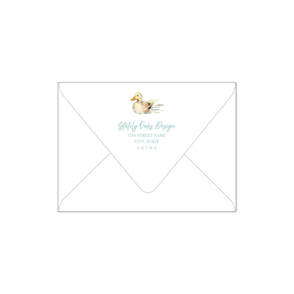 Duckling Invitation