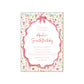 Feeling Festive Bow Invitation