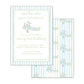 Time Flies Striped Invitation