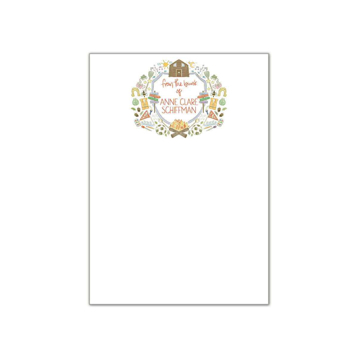 Camp Crest Notecard