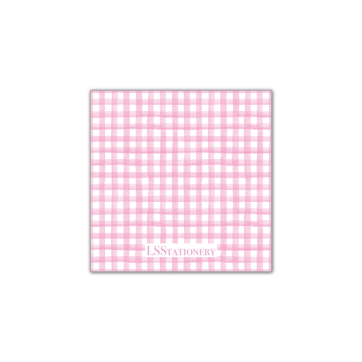 bOOt Scootin BOOgie - pink gingham Gift Tag