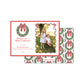 Red Ribbon Holly Wreath Wreath Back Landscape