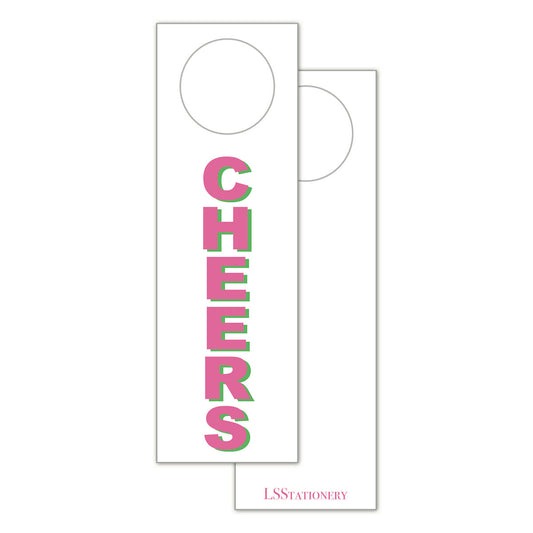 Bright Cheers Wine Tag