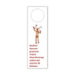 Reindeer Wine Tag