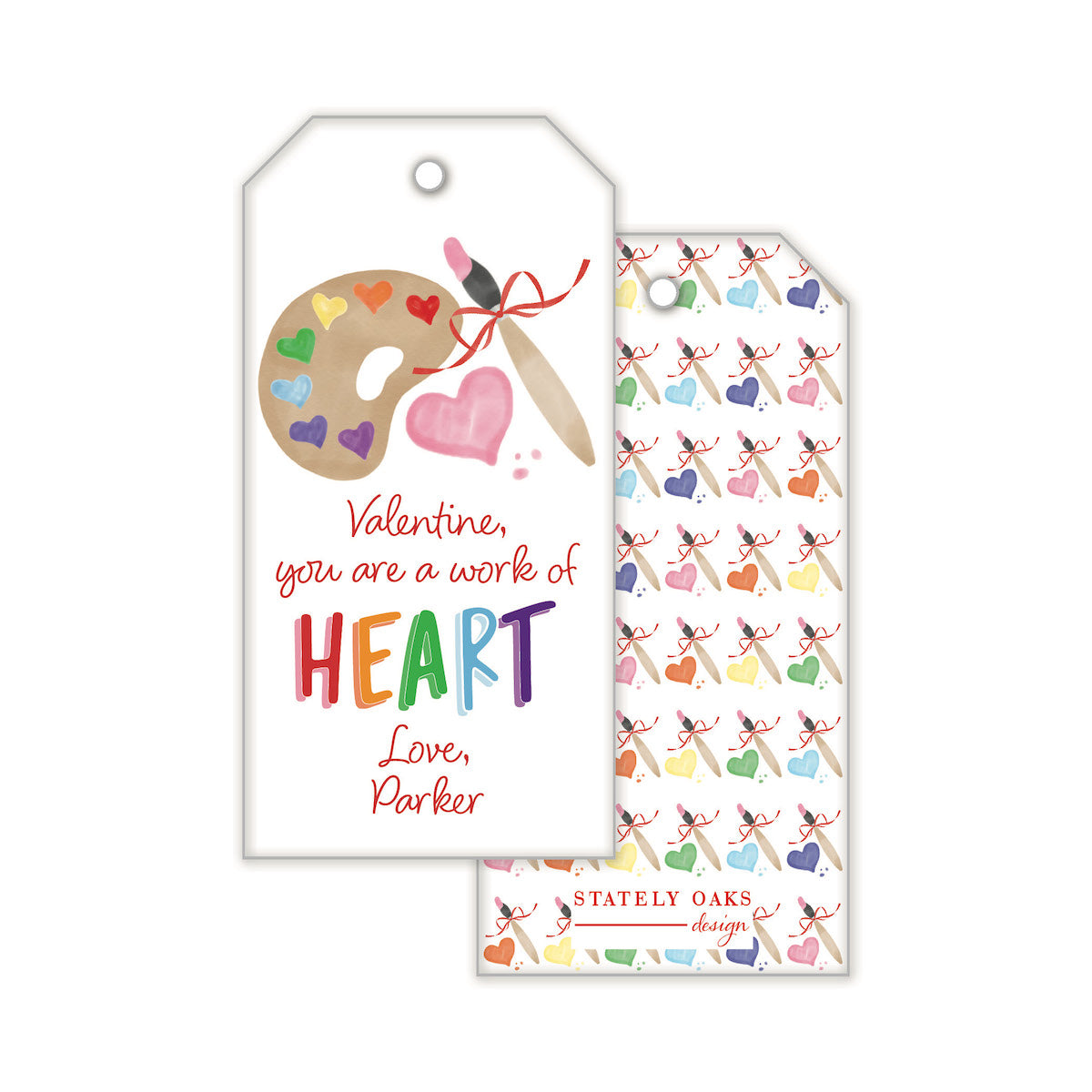 Work of Heart Gift Tag